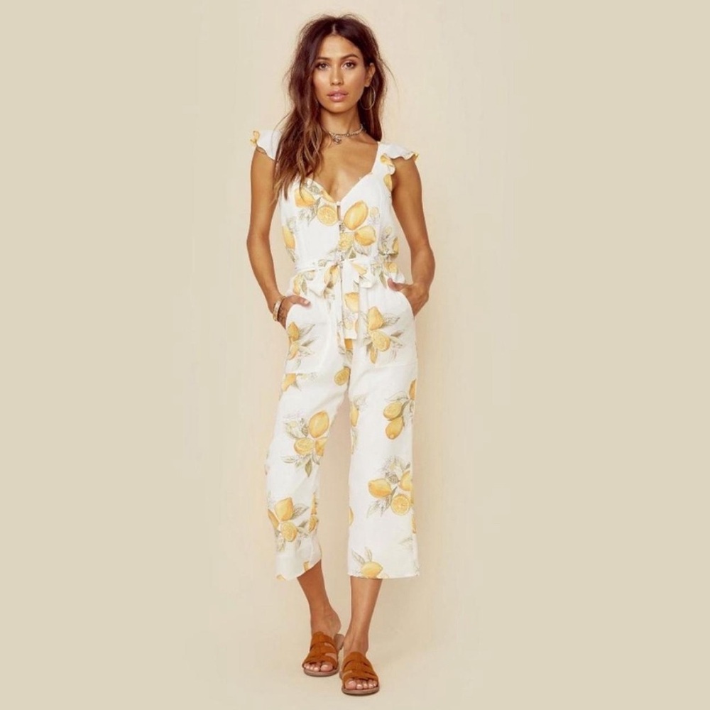 For Love & Lemons Limonada Jumpsuit/Romper Size Medium - Like New.
